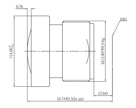 rear view lenses YT-5559